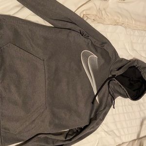 Nike Grey Dri-fit hoodie
